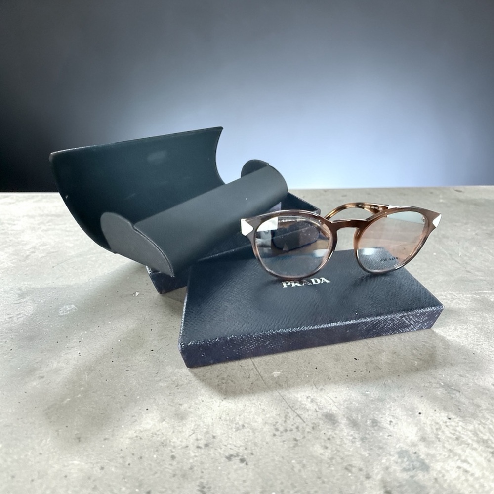 Prada Tortoise Shell Glasses